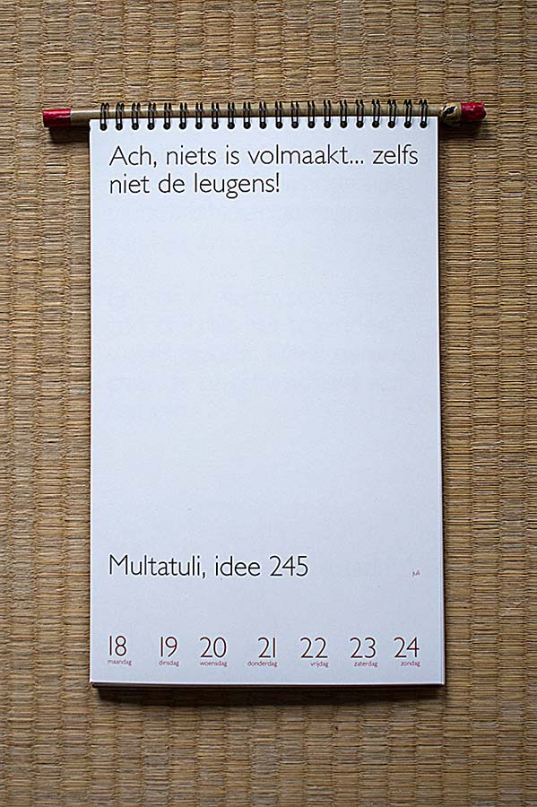 Multatuli jaarkalender